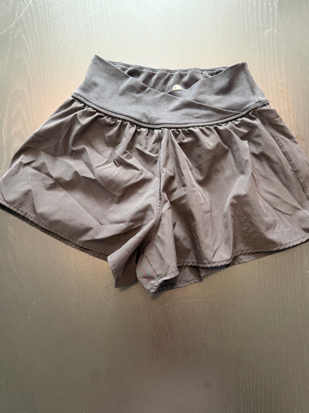 Yogalicious Girls Gray Athletic Skort Shorts